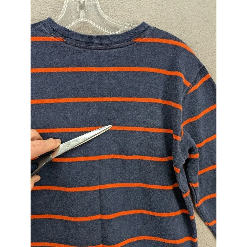 Y2K Gap Sweater Kids Boys Size XL (12) Long Sleeve Striped Pullover Crewneck 80s